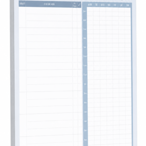 Weekly Study Planner Notepad